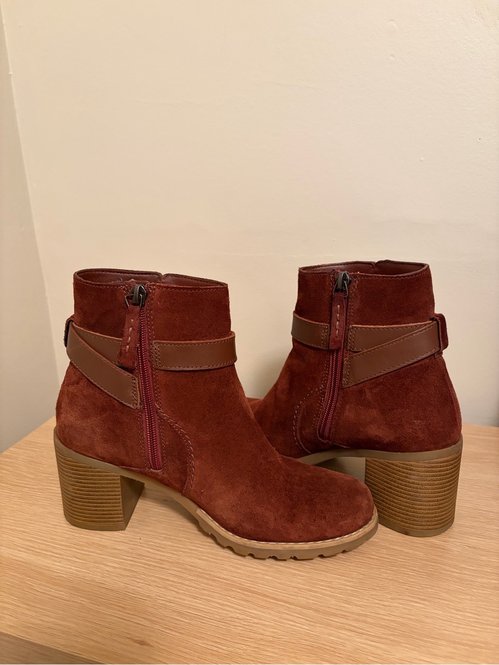 Clarkwell Hall Brown Boots by Clark’s